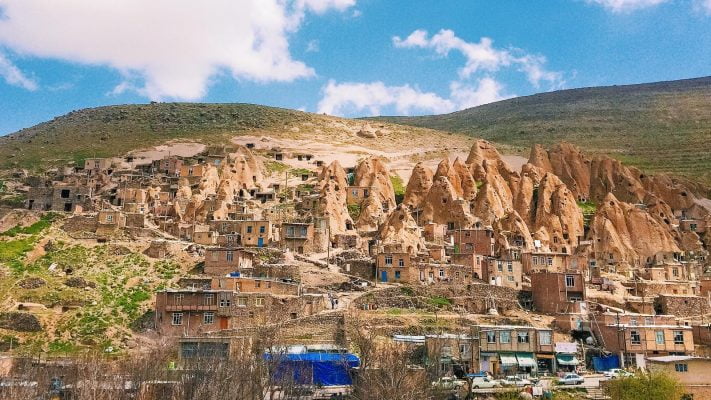 جاذبه های توریستی تبریز: روستای کندوان