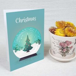 کارت پستال کریسمس کد 3555 کلاسیک